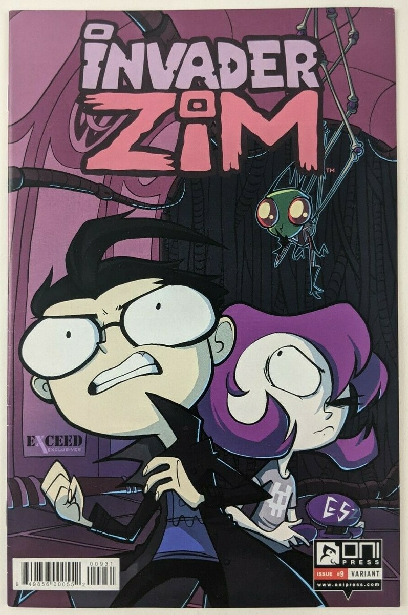 Invader Zim #9 Comic Oni Press Exceed VARIANT Megan Lawton 1st
