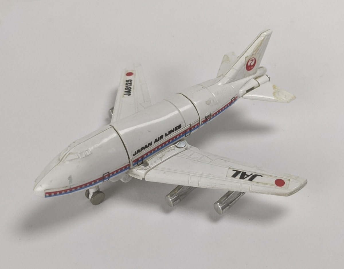 1986 Bandai Gobots Machine Robo MR-747 Jumbo Jet 100% Complete