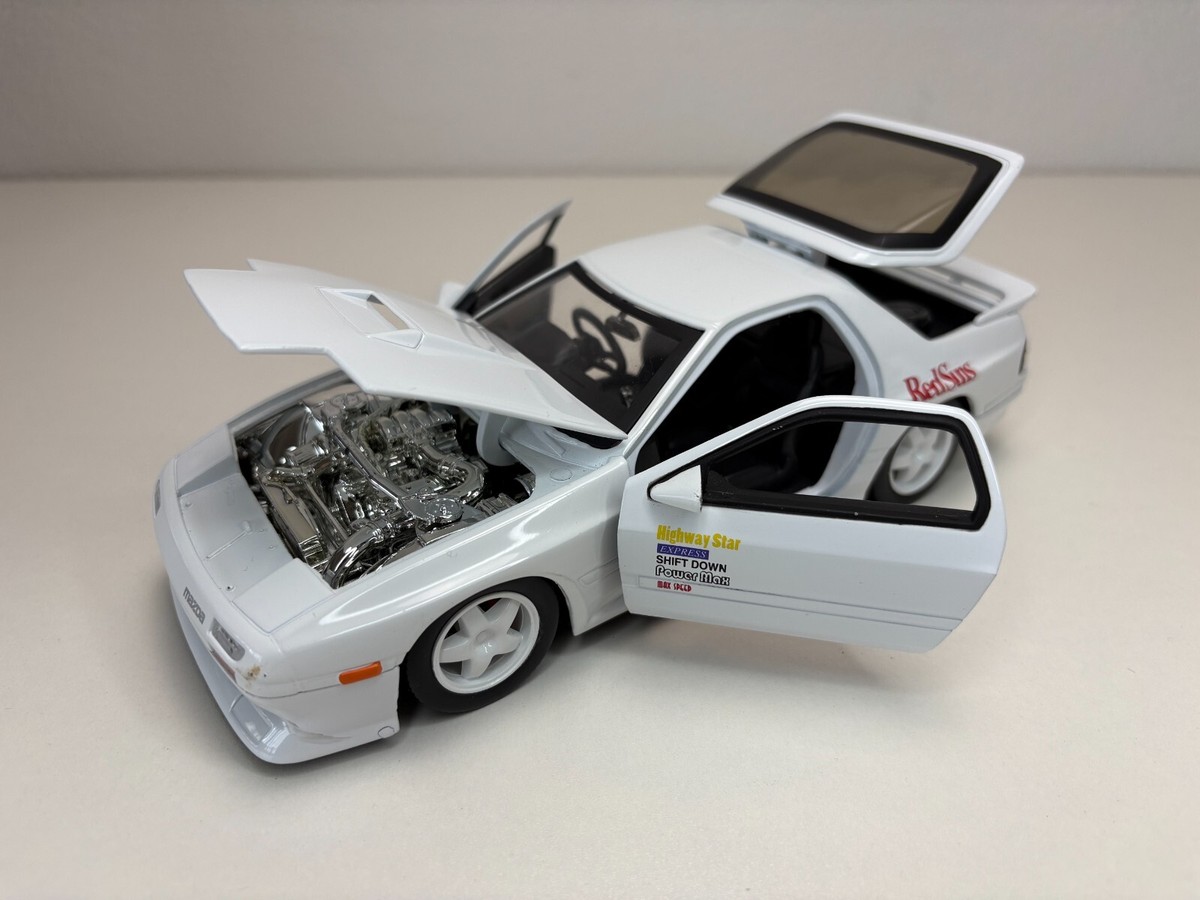 Initial D MAZDA RX7 FC3S 1:24 Scale Jada Toys From Japan | eBay