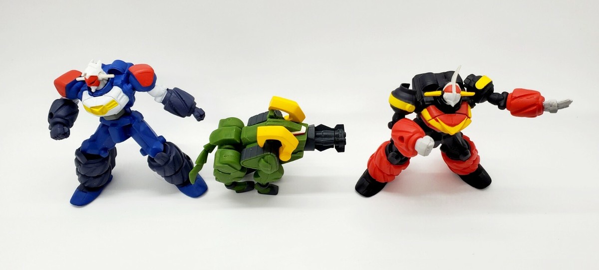 Bandai HG Gear Fighter Dendoh Figures Set of 6 Sealed in bag Japan