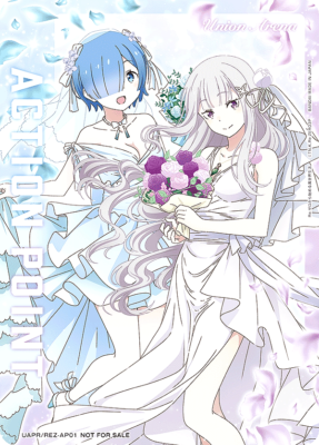 Union Arena Card Re:Zero Rem Emilia Action Point AP Promo Japanese