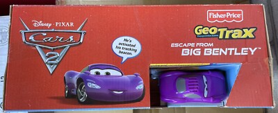 GeoTrax Disney Pixar Cars 2 Escape From Big Bentley W/ Holley 2010
