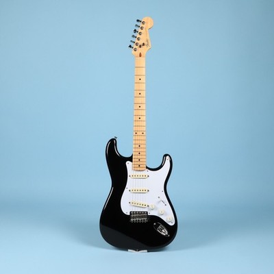 1989-1990 Fender MIJ Stratocaster Strat Japan Maple Neck Black