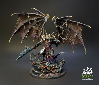 Be'lakor, the Dark Master ** COMMISSION ** painting daemons | eBay
