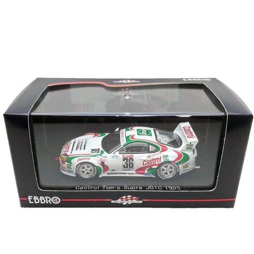 Ebbro 1/43 Nissan Skyline Calsonic Gr.A 1988 #672 Blue. New in box