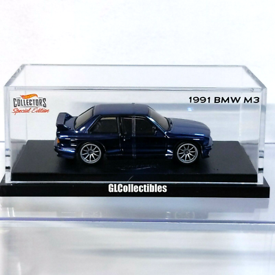 Hot Wheels 1991 BMW M3 E30 - Spectraflame Steel Blue - RLC 2022