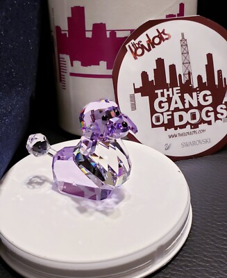 Swarovski Violetta Poodle Lovlots Crystal - 935719 - Retired - NIB
