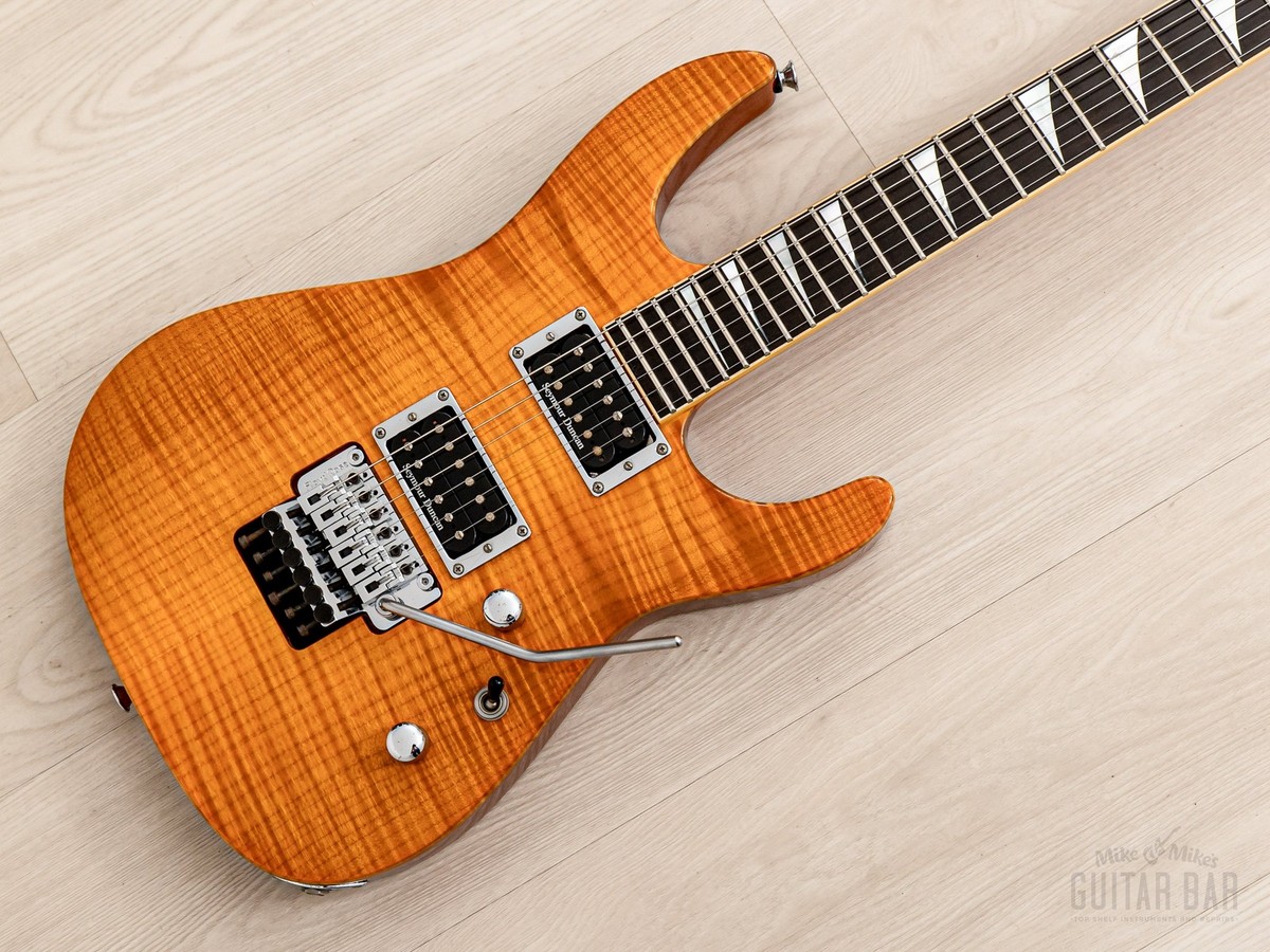 2007 Jackson Stars Soloist Limited Edition SL-TN01 LTD Trans Amber