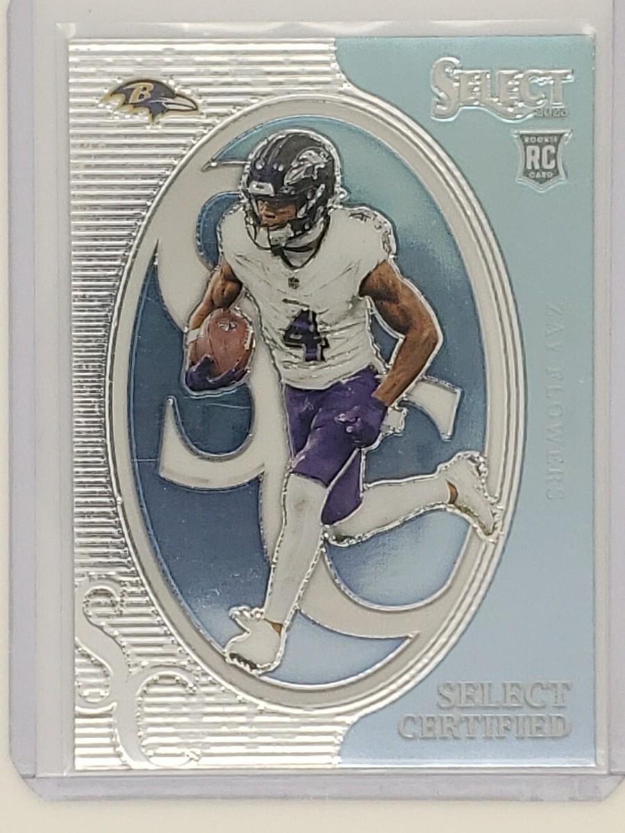 2023 Panini Select Zay Flowers Select Certified Rookie #CRO-ZFL