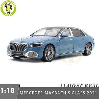 1/18 Benz Maybach S Class S680 2021 Almost Real 820135 Blue