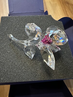 Swarovski Crystal Blossoming Rose Figurine Decoration 5248878 | eBay