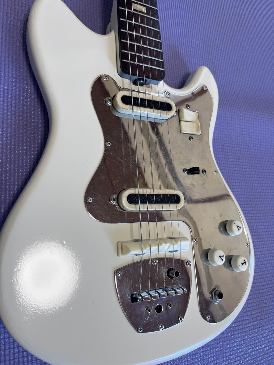 Guyatone LG-65T Electric Guitar 1960s Japan Vintage / White