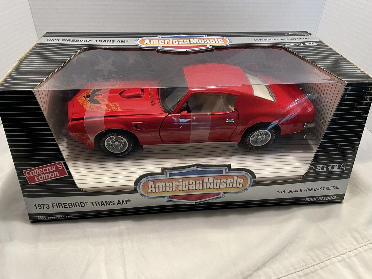ERTL American Muscle 1973 Firebird Trans AM 1:18 DIECAST Model Car