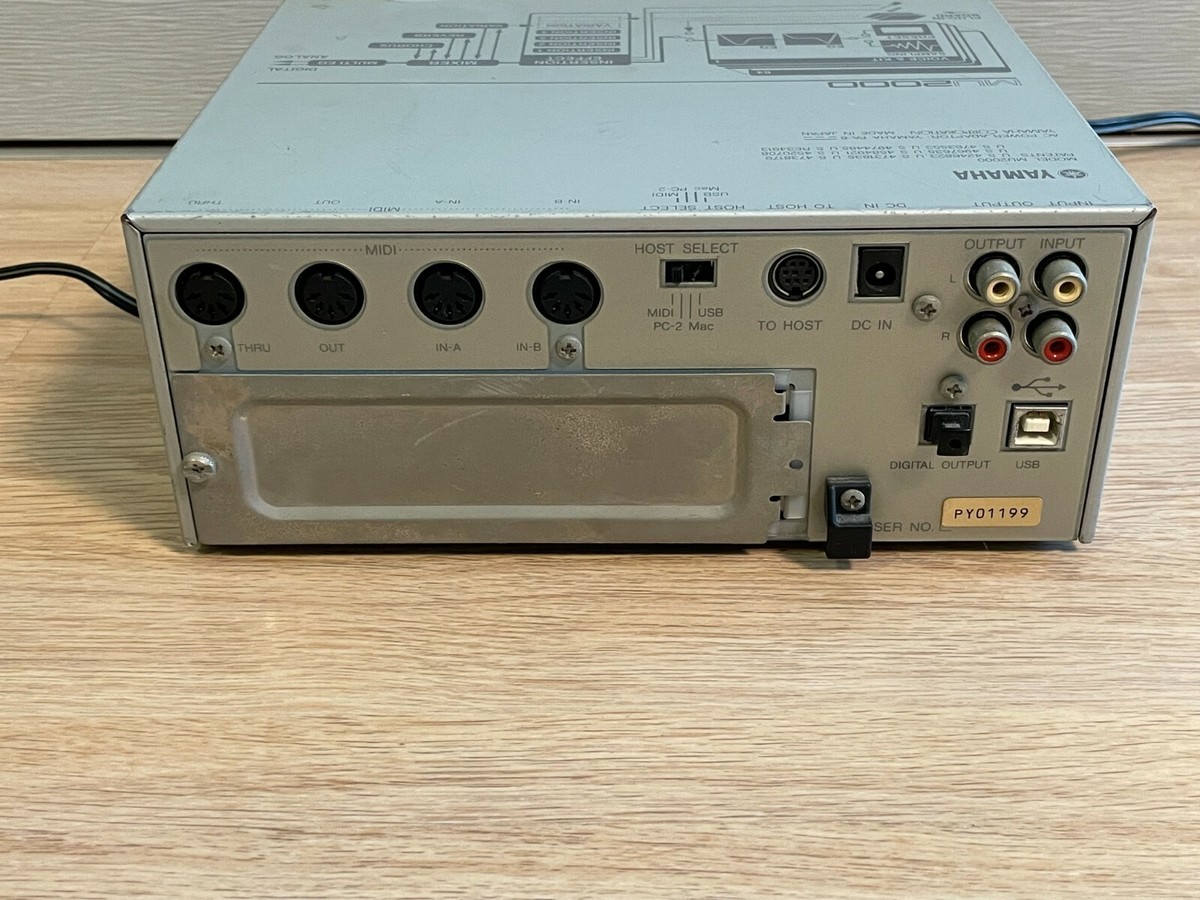 Yamaha MU2000 Tone Generator MOTIF XG Sound Module Synthesizer