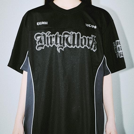 aespa AESPA Dirty Work OFFICIAL GOODS MD JERSEY T-SHIRT SET +