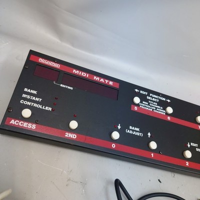 Rocktron MIDI Mate Foot Controller Pedalboard for Guitar Effects