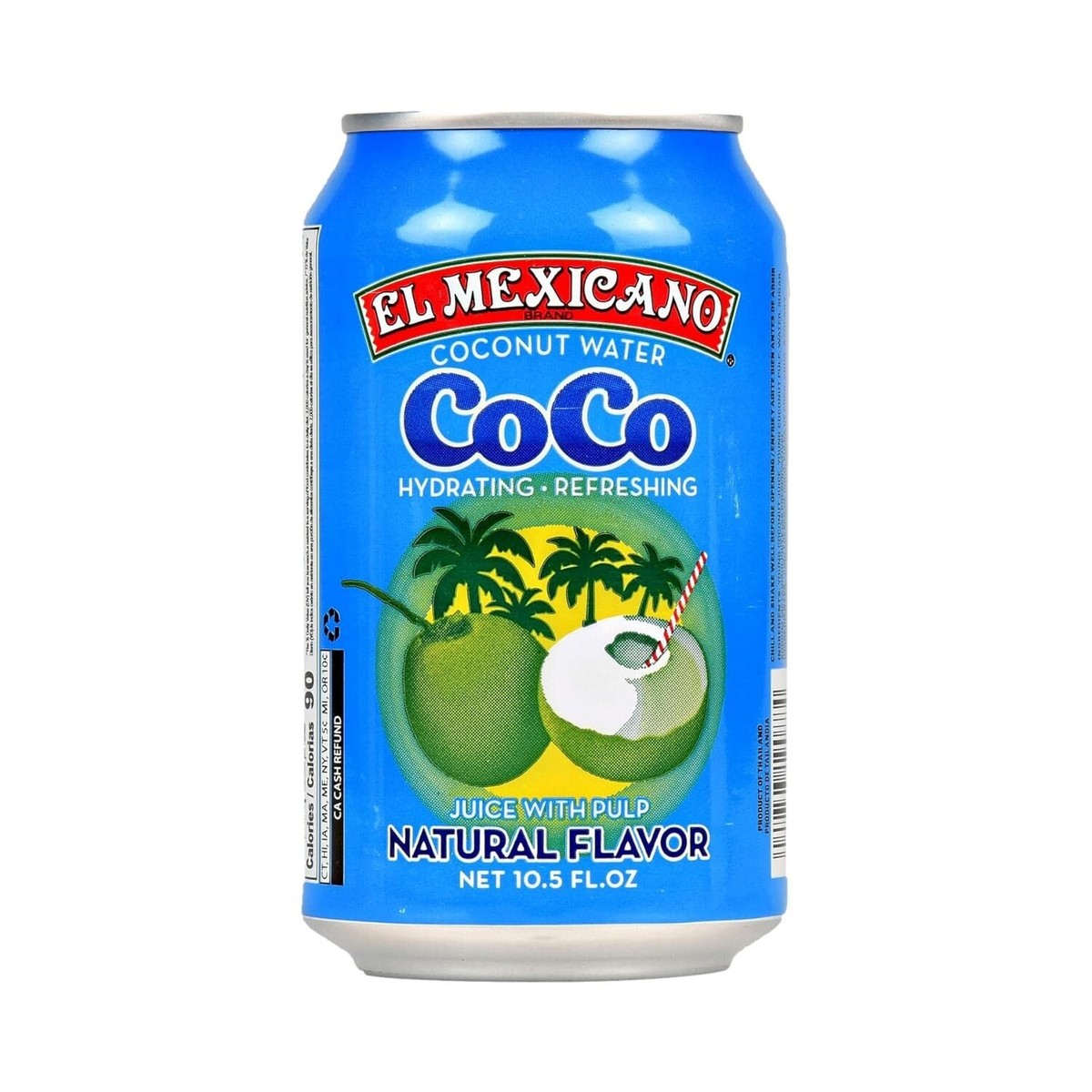 Coconut CoCo Juice with Pulp Natural Flavor 6 Cans 10.5 fF Oz each
