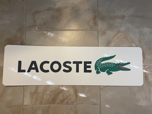 Lacoste Sign | eBay