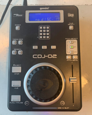 GEMINI CD Player CDJ-02 | eBay