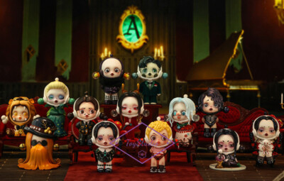 POPMART Skullpanda X The Addams Family Series Confirmed Blind Box