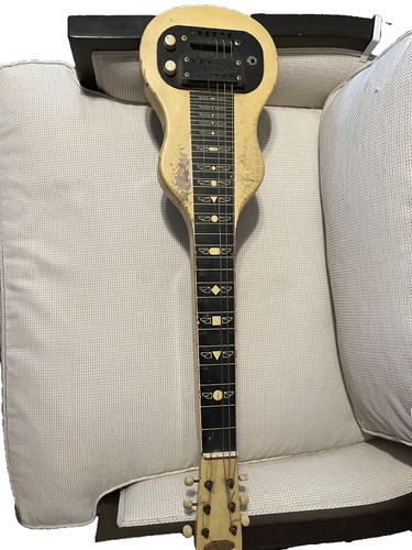 Vintage 1940's Electromuse Lap Steel Guitar W/Taylor Bag! Sounds