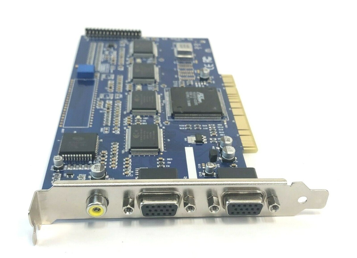 PLX Technology PCI6152-CC33PC 16 Channel PCI CCTV DVR Capture Card