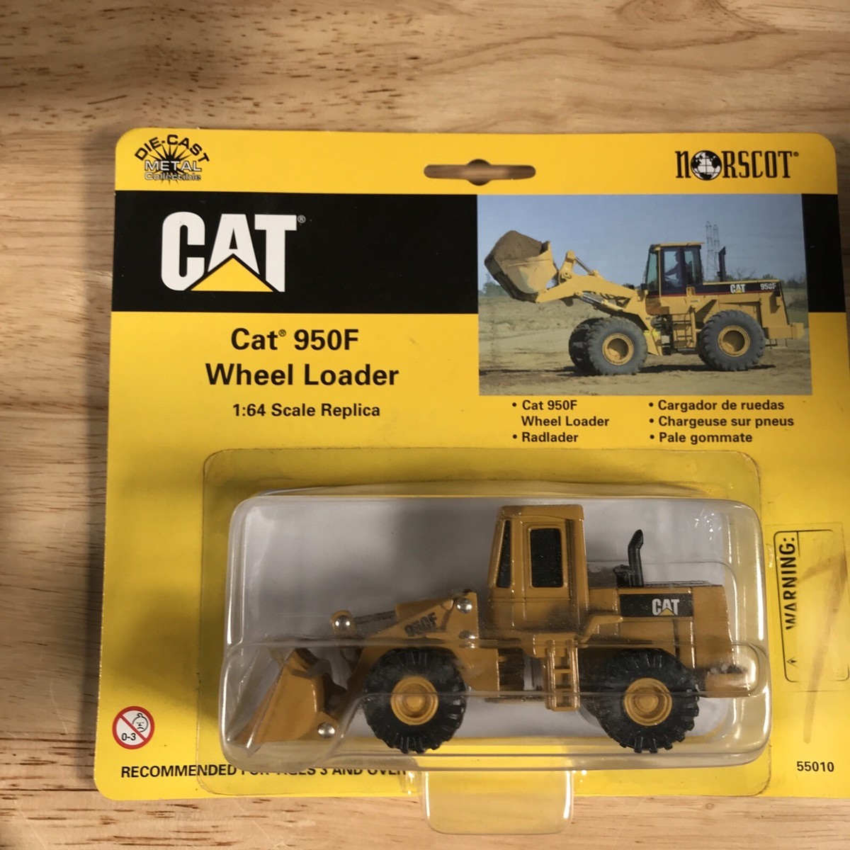 Vintage 1998 Norscot CAT 950F Wheel Loader 1:64 Scale Die Cast | eBay