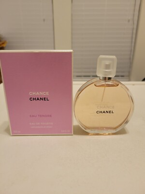 NIB CHANEL CHANCE Eau Tendre 3.4 Oz Eau de Toilette Brand New 100