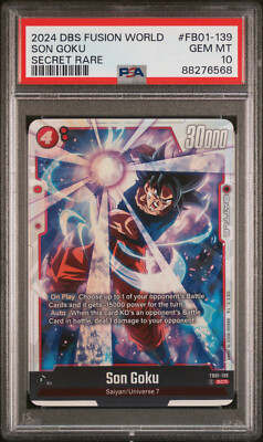Dragon Ball Super Card Game Son Goku Awakened Pulse FB01-139