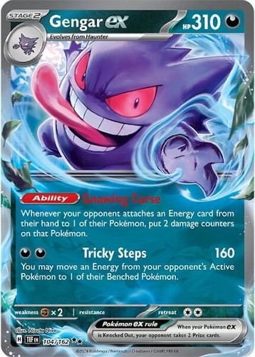 Pokemon 2025 Mega Gengar ex 003 Holo ex Starter Set Japanese GEM
