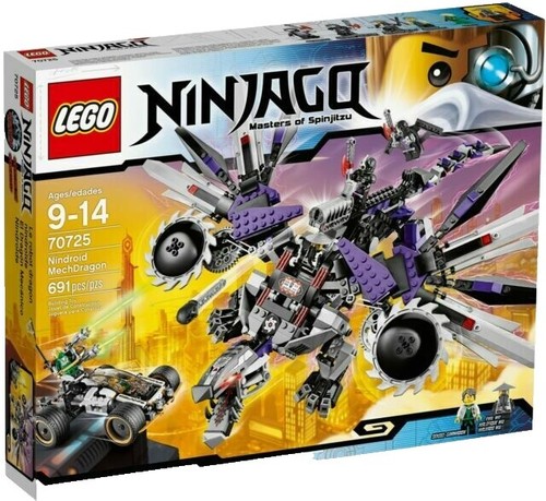 NEW IN SEALED BOX LEGO 70725 Ninjago Nindroid MechDragon | eBay