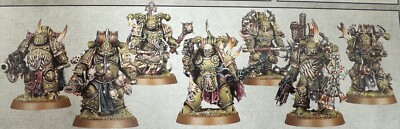 Warhammer 40k Death Guard Plague Marines (7) New on Sprue | eBay