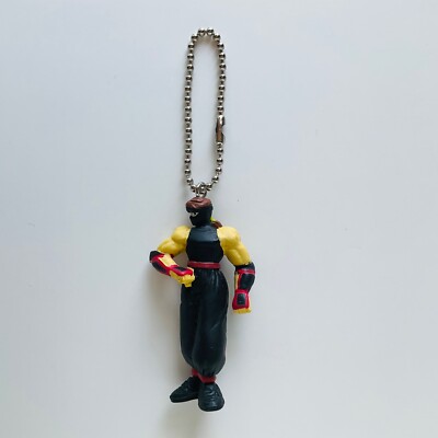 Dead or Alive Ryu Hayabusa Keychain Figure Rare Ninja Gaiden Tecmo