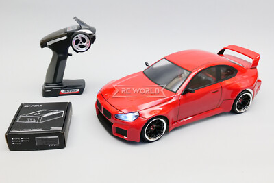 RC 1/10 BMW M2 G87 Brushless AWD Drift Car w/ LED -RTR- *RED* | eBay