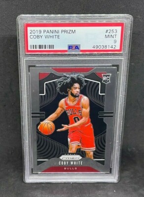 2019-20 Panini Prizm - Rookie Coby White #253 Silver Prizm (RC