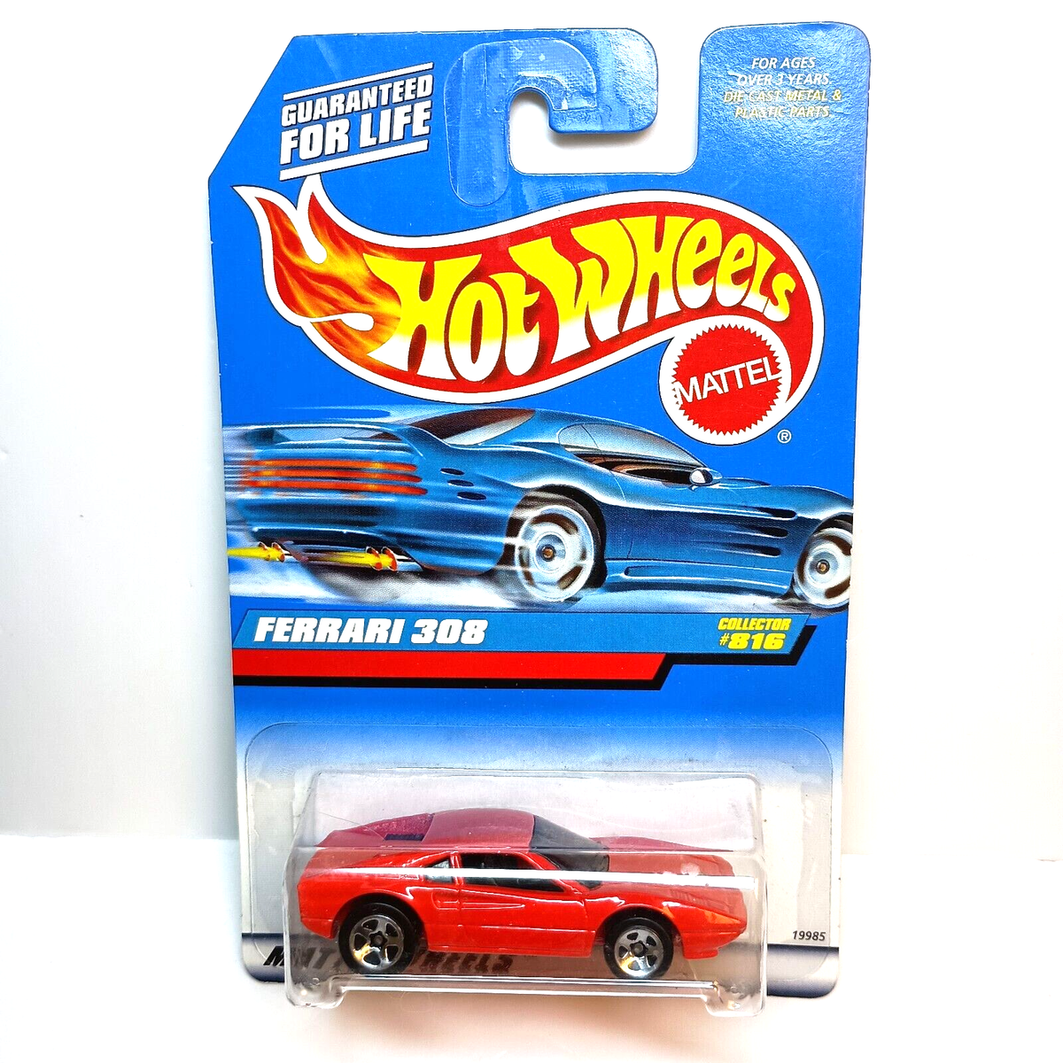 VHTF 1997 Hot Wheels Ferrari 308 Red W/ Black Interior #816 | eBay