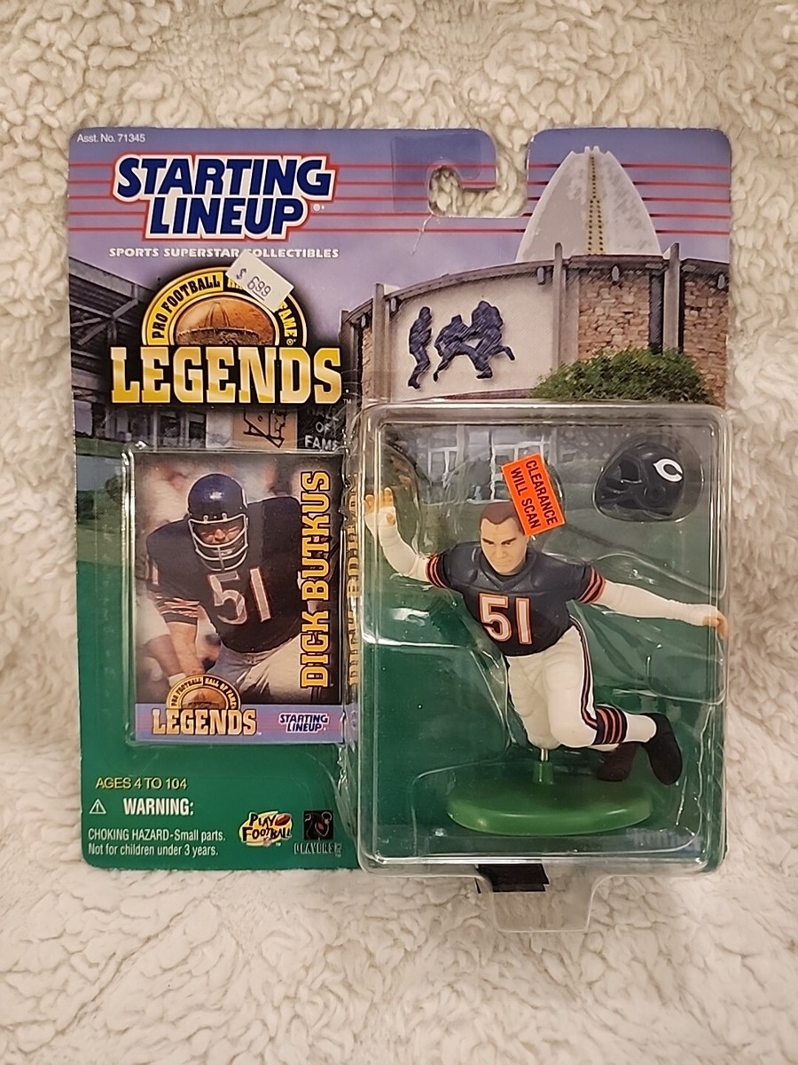 Vintage Kenner Starting Lineup 1998 Legends Dick Butkus HOF