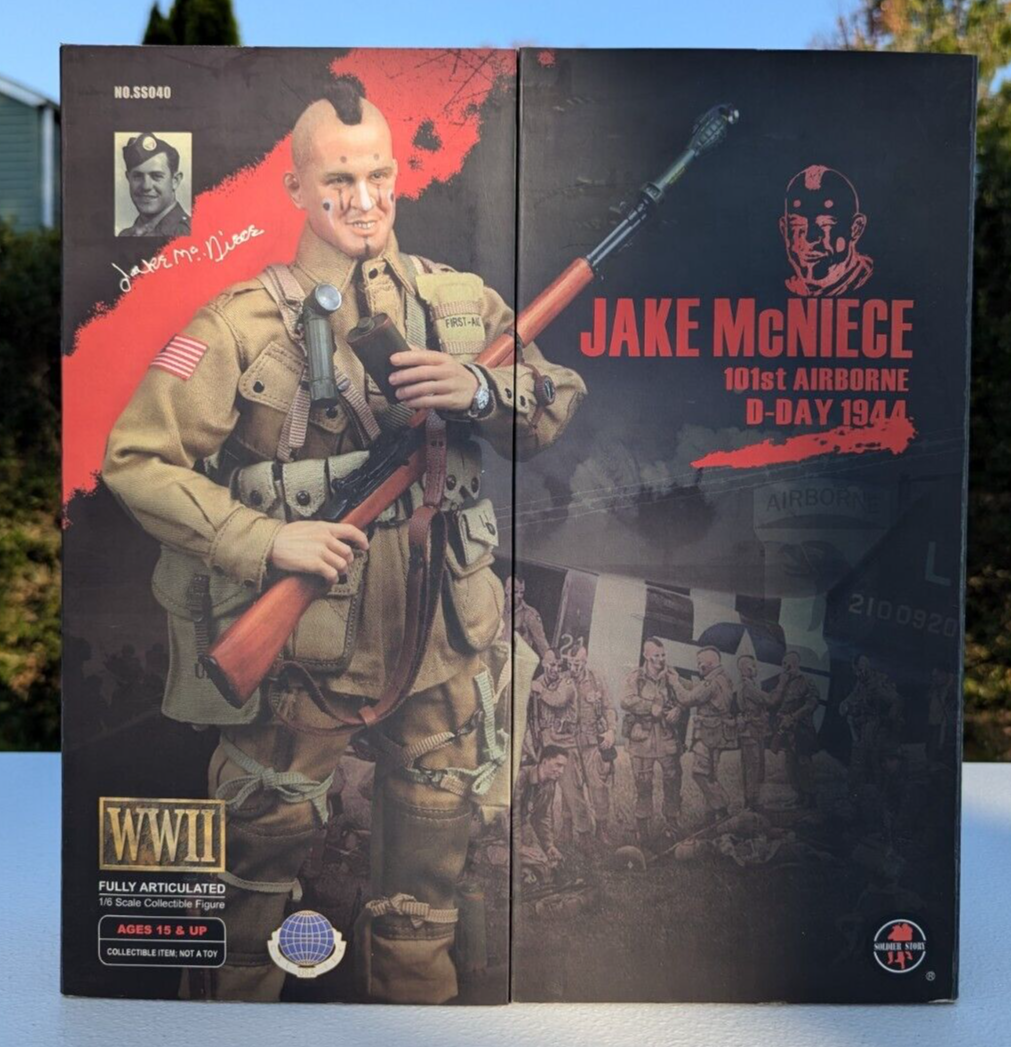 SoldierStory WWII Jake Mcniece 101ST Airborne D-Day 1944 1/6 Scale