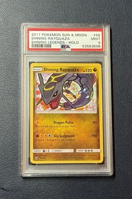 2017 Pokémon TCG Sun & Moon Shining Legends 56/73 Shining Rayquaza
