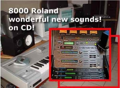 Roland JV1080 JV1010 2080 SR-JV80 XV5080 Sounds Expansion Card