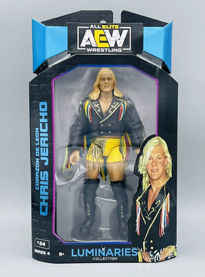 AEW CHRIS JERICHO CORAZON DE LEON LUMINARIES ACTION FIGURE