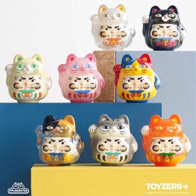 PP x MONSTER Sparkle Lucky Kitten Blind Box Daruma | Luck & Wealth