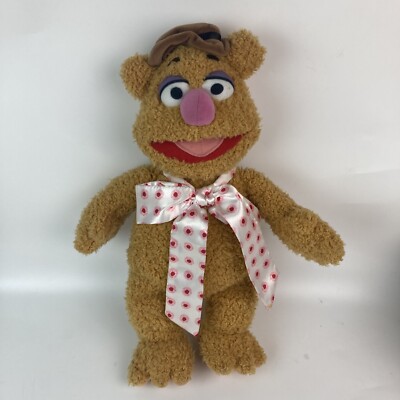 Muppets Most Wanted Fozzie Bear Plush Doll Disney Store Original