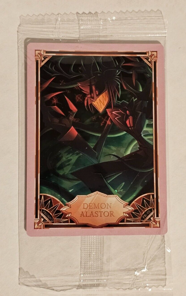 Hazbin Hotel Trading Cards - Demon Alastor Cracked Ice Promo Card
