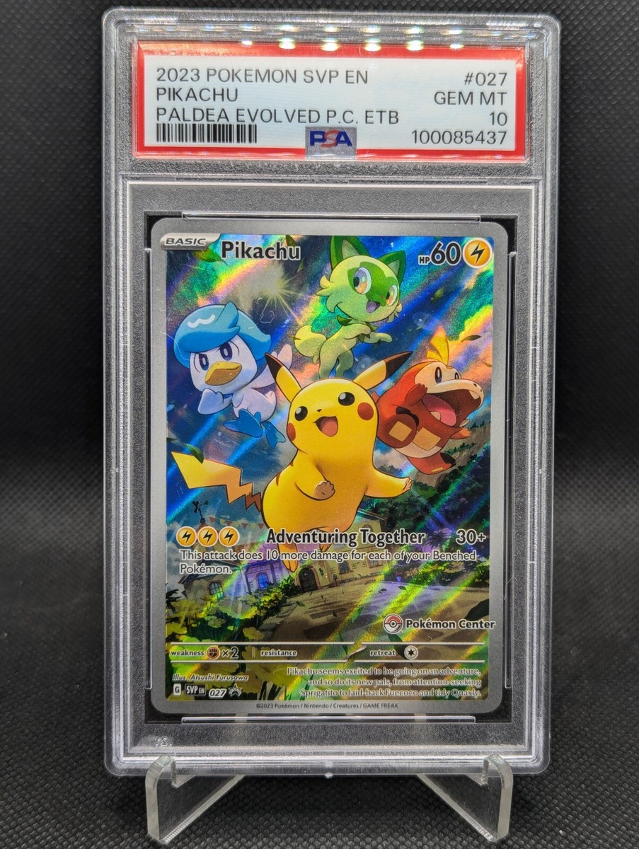 2023 Pokémon SVP EN ピカチュウ #085 PSA 10