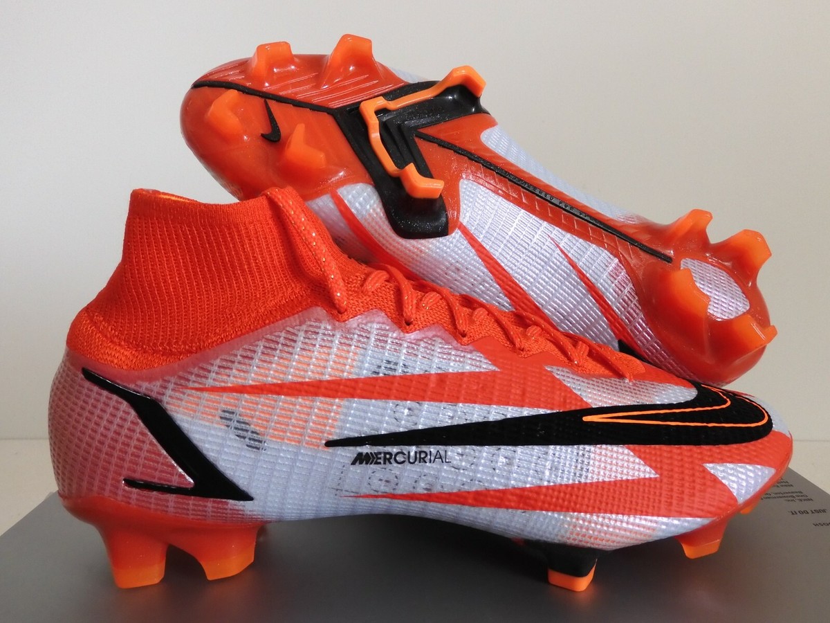 Nike Mercurial Superfly 8 Elite CR7 Fg Chile Red-Blk-Ghost Sz 12.5