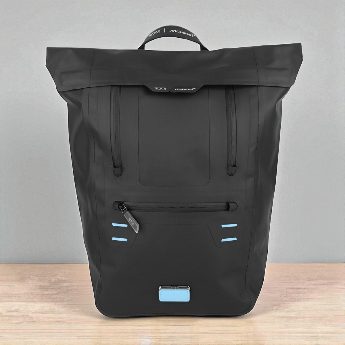 TUMI McLaren Terrain Backpack Black/Light Blue Extremely Rare