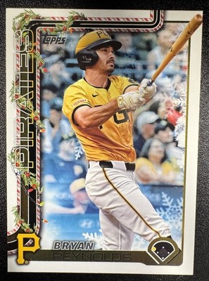 2025 Topps Holiday Bryan Reynolds #H138 Pirates | eBay