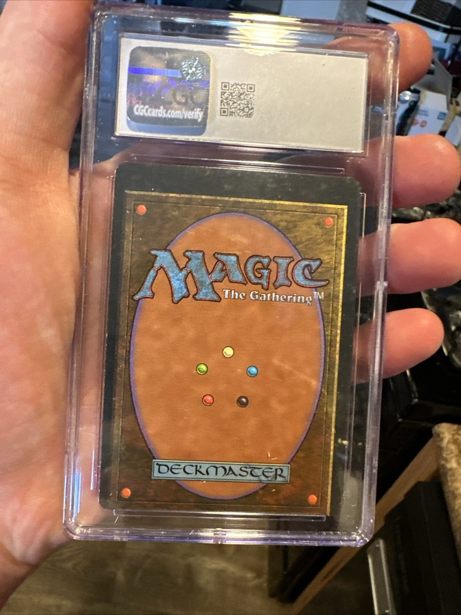 MTG Miscut Error Card Barbarian Guides Summon Ice Age 1995 CGC 6