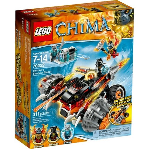 LEGO LEGENDS OF CHIMA: Tormak's Shadow Blazer (70222) 673419229821